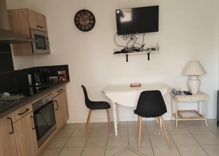 2 Pieces Avec Terrasse Proche Et Commerces Holiday home